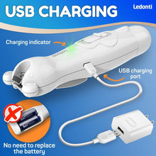 Load image into Gallery viewer, Baby Nail Trimmer Electric Kit - Baby Nail Clippers File w/ Led Light for Newborn, Infant, Toddler, Kids - Baby Manicure Fingernail Care Set w/ Scissors - Baby Essentials Must Haves Grinder Cutter