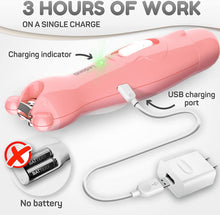 Load image into Gallery viewer, Rechargeable Baby Nail Clippers - Baby Nail Trimmer Electric w/Led Light for Newborn, Infant, Toddler, Kids - Baby Manicure Fingernail Care Set w/Scissors - Baby Essentials Must Haves Grinder Cutter