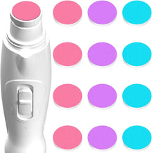 Load image into Gallery viewer, Ledonti Baby Nail Trimmer Replacement Pads - 12 Pcs - Grinding Heads Polish Disc for Electric Nail File Clippers and Cutter Kit for Newborn, Infant, Toddler, Kids