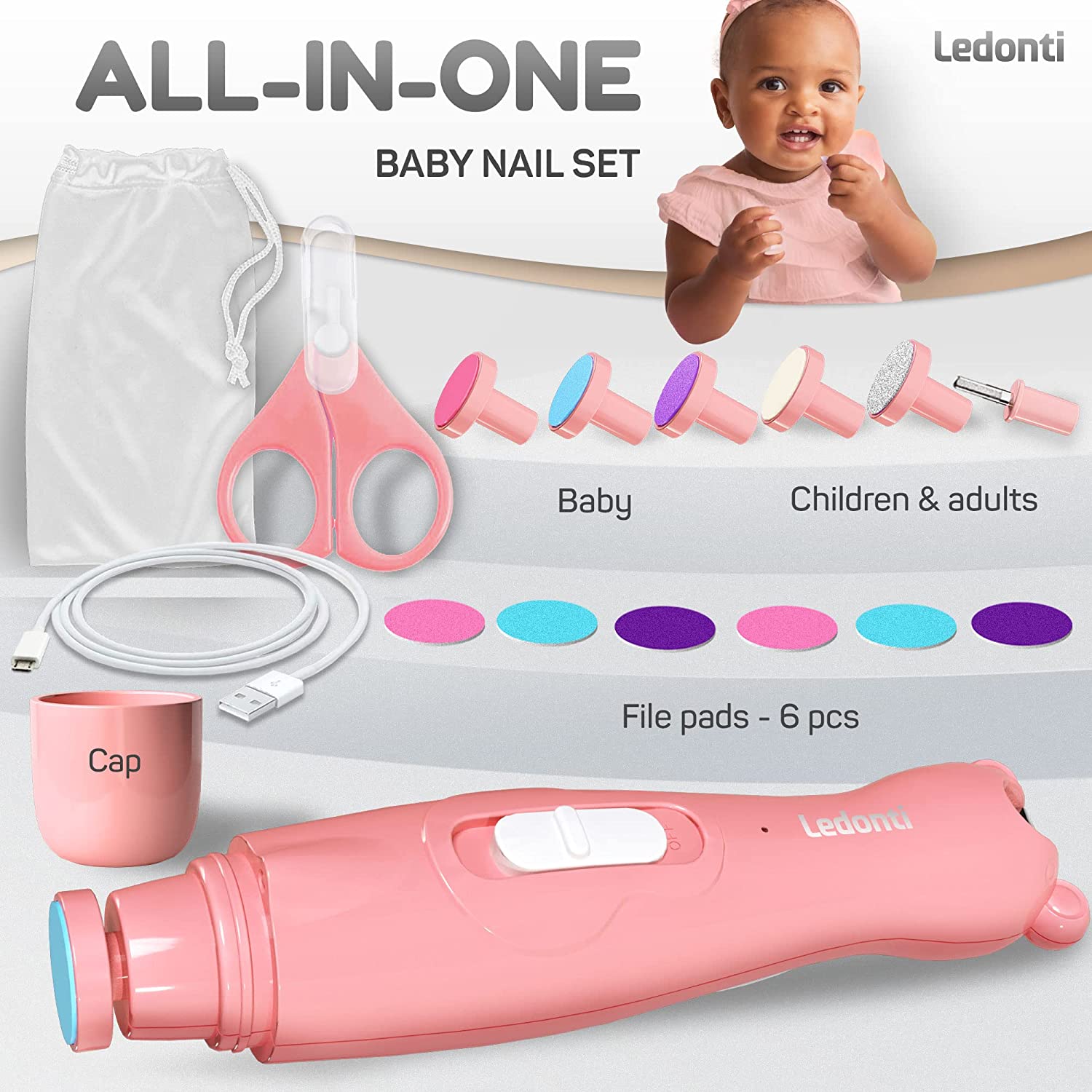 Manicure set for babys
